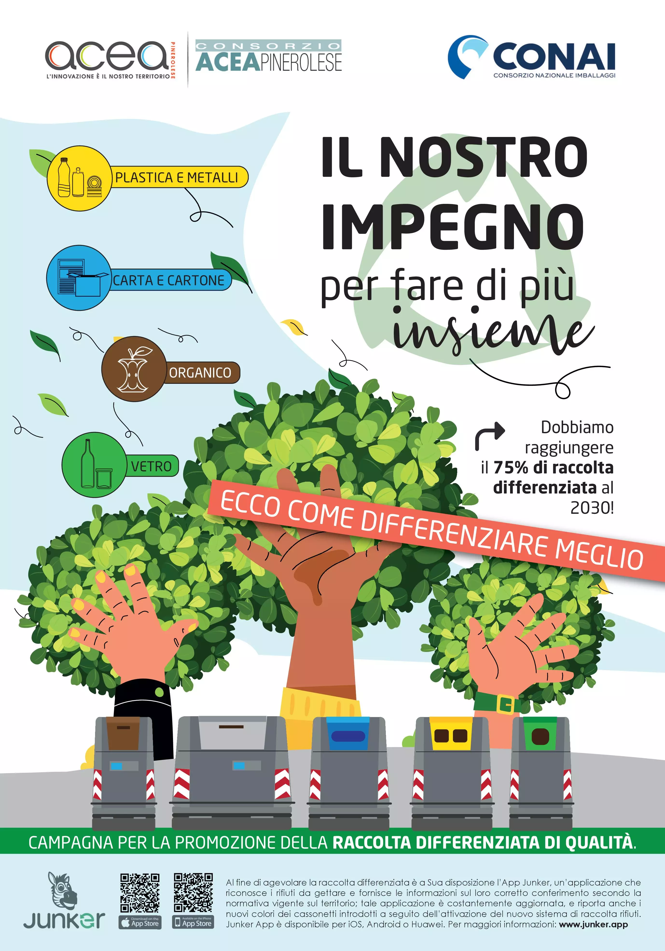 raccolta differenziata di qualità