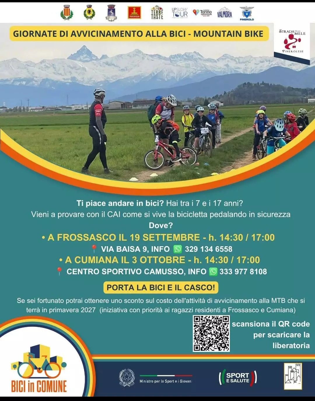 Giornate di avvicinamento alla bici - Mountan bike